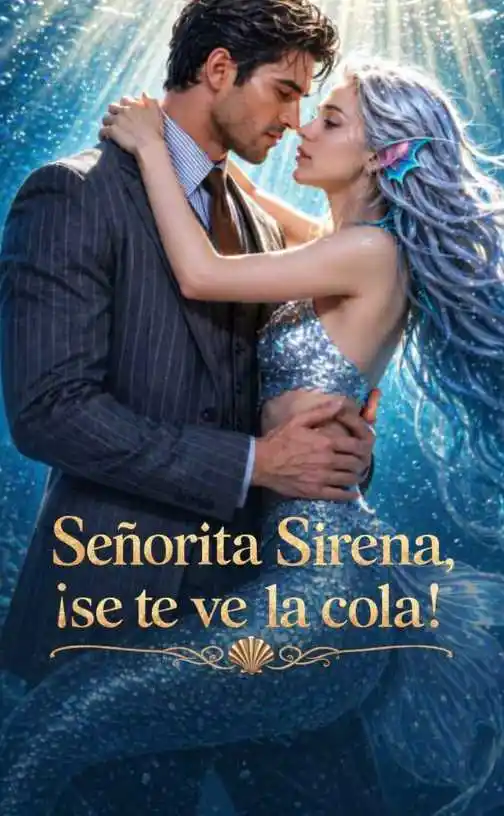Póster de (Doblado)Señorita Sirena, ¡se te ve la cola!