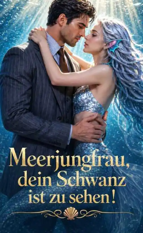 (Gedubbt）Meerjungfrau, dein Schwanz ist zu sehen! Poster