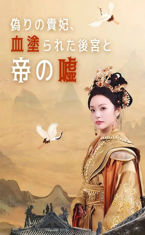 偽りの貴妃、血塗られた後宮と帝の嘘 ポスター